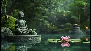 Soothing Healing Music for Meditation & Sleep 🌿 Water Sounds, Calm Anxiety & Relax Mind