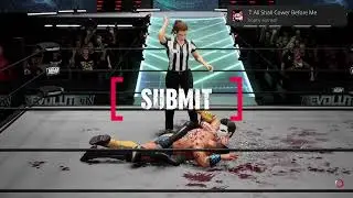 Finally found the thumbtacks! AEW: Fight forever. #FTWCHAMP