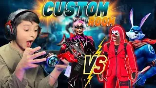 Custom Challenge With Friend GodZilla | Pro Player | Free Fire GamePlay | Iphone 15 Pro Max