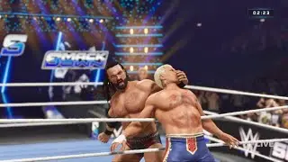 Drew McIntyre Vs. Cody Rhodes Undisputed Championship - Iron Man Match WWE 2K25 PS5