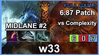 DC w33 Jakiro Mid vs COL The Summit 5 Full Game