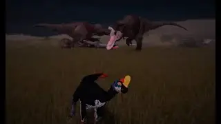 The Entire server wanted us DEAD | Roblox Era Of Terror Retro ft the Gorgosaurus (Subscribe to him)