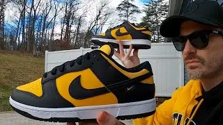Nike Dunk Low - Reverse Goldenrod - Black & University Gold
