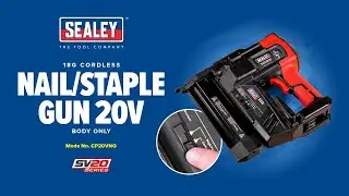 Sealey CP20VNG Cordless Nail & Staple Gun | SV20 Series Power Tool Highlight