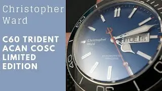 Recenzja zegarka Christopher Ward C60 Trident Acan
