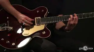 Gretsch G6122T-62GE Chet Atkins with Bigsby, Walnut Stain | Gear4music demo