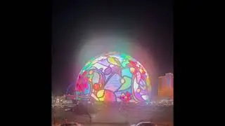 Low Key by Luige  at vegas sphere #music #spherevegas #hiphopmusic