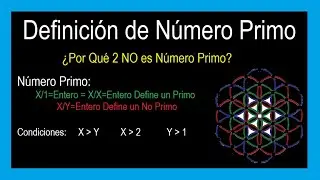 👍 Definici&oacute;n de N&uacute;mero Primo 👈
