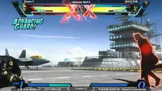 Salty Battles #7 - uMvC3 L5 - Shawn Y VS [NYC] FAB
