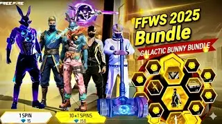 FFWS 2025 New Bundle 😱| Galactic Bunny Bundle Return 🔥| Free Fire New Event | ff new event #freefire