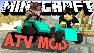 Minecraft Mod Showcase : ATV Mod (Quad Bikes)