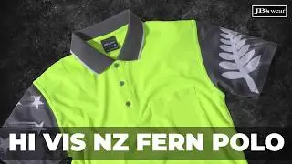 JB's wear - Hi Vis NZ Fern Polo