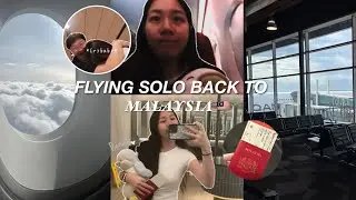 FLYING SOLO BACK TO MALAYSIA! | reuniting with my family after a year, genting trip (again lol)