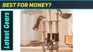 Habitats Cat Tree Tower: Идеальное королевство кошек!