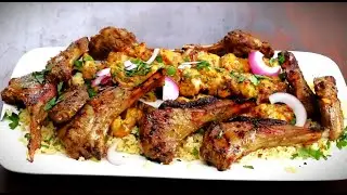 Moroccan Chicken and Lamb Chop Grill Recipe