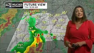 Weather update for May 25, 2022 from ABC 33/40