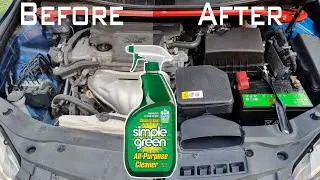 Is it the best Engine cleaner ??/How to wash engine with using simple green all purpose cleaner