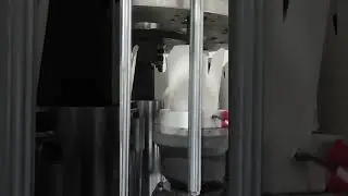 The custom paper bowl machine is undergoing testing in the factory.