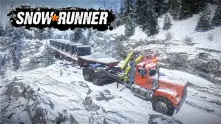 Snowrunner // Rolls to the Waterpipes Facility - Season 15 Quebec