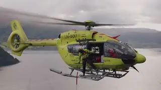 Norsk Luftambulanse | Airbus H145 | Rope operation