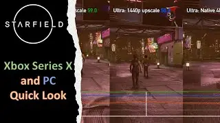 Starfield Quick Look: Performance on Xbox and PC