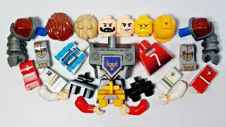 LEGO NEXO KNIGHTS AND RONALDO MESSI BEST FRIENDS FOREVER | LEGO BUILD