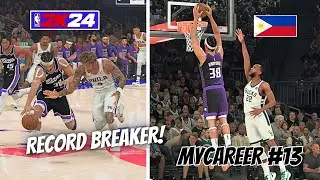 NBA 2K24 MyCareer | Episode 13 | All time single season steals record!