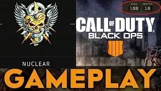 100 KILLS & NUCLEAR - INSANE MULTIPLAYER GAMEPLAY - BLACK OPS 4