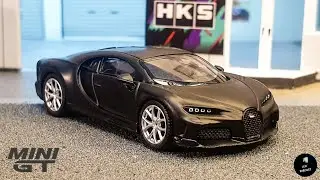 Bugatti Chiron Super Sport 300+ Matte Black by Mini GT | UNBOXING and REVIEW
