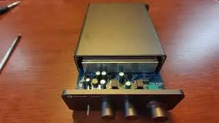 Fosi Audio BT20A Pro amplifier inside - changing opamps
