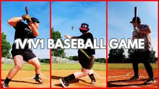 1V1V1 BASEBALL CHALLENGE!!!
