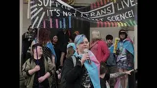 Highlights from Supreme Court trans rights protests 18 & 19 April 2025 in Manchester