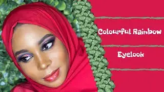 COLOURFUL RAINBOW EYELOOK