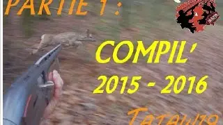 Partie 1 - Compilation de chasse saison 2015-2016 - Beaucoups de gibiers !