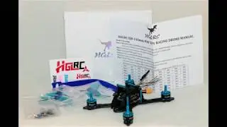 HGLRC XJB 145 PNP FPV Racer First Flight Tattu 4s