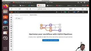 Processo completo de Pipeline Gitlab e Docker Hub