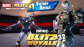 Fortnite Blitz Royale #32 | 4k 120fps | War Machine Skin