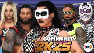 WWE 2K25: Survivor Series War Games Creations Plus Bonus Caws