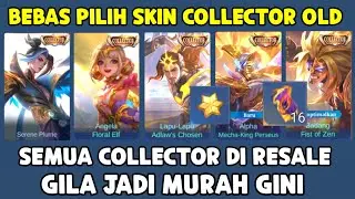 YOU CAN REALLY GET A FREE COLLECTOR SKIN! ALL OLD COLLECTOR SKINS ARE ON RESALE! SO IT'S VERY CHEAP!