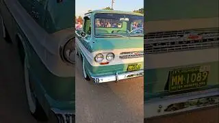 1961 Chevrolet Corvair 95 Classic Rampside Pickup Truck Walk Around Sanders Car Show 2024