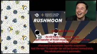RUSH MOON NEXT GENERATION DEFI BSC SWAP