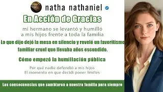 En Acción de Gracias, mi hermano se levantó y humilló a mis hijos frente a toda la familia