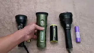 Part 3 - Mateminco MT001 (Astrolux EC01X) vs Convoy L8 & Astrolux FT03S SBT90.2