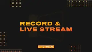 Record & Live Stream Features in ProPresenter 7