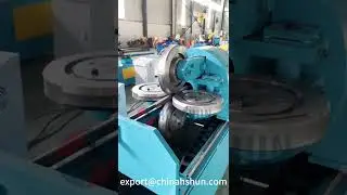 How to use Huashun's machine to change a round tube to be a taper square tube?
