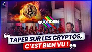 BITCOIN D&Eacute;TEST&Eacute; DES M&Eacute;DIAS FRAN&Ccedil;AIS ?! ❌