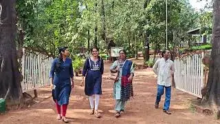 Friends enjoying a beautiful get-together at Biodiversity Park, Mollem