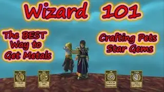 Wizard101: Best Source For Star Jewel Reagent Metals - Steel,  Brass and MORE