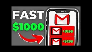 Fastest $1000+ Just Using Emails FREE   Make Money Online