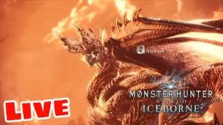 MONSTER HUNTER WORLD ICEBORNE| JOGANDO COM MEU AMIGO! PARTE 51! O ALATREON - TENTATIVA!